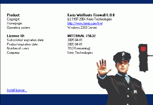 Kerio WinRoute Firewall 6.0
