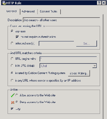 Настройка Kerio WinRoute Firewall 6.0