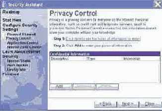   Personal Firewall
