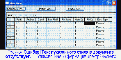 Создание компонентов радиоэлектронных средств с помощью программы P-CA